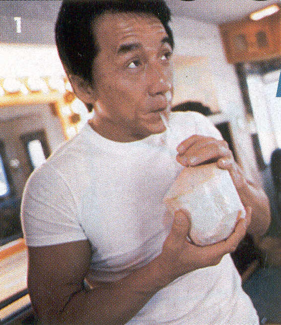 Fresh coconut milk helps put the power in Jackie Chan's punch